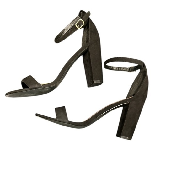 Breckelle's EUC black suede wrap sandals, size 10. - Picture 6 of 7